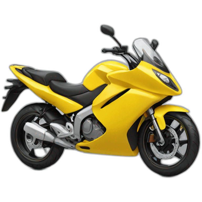 yellow motor bike emoji