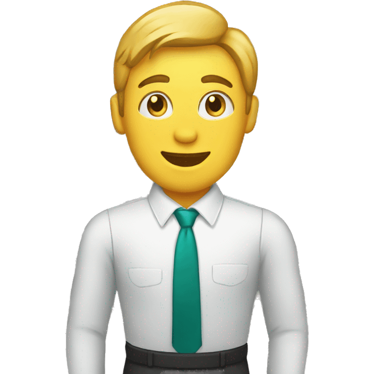 staff in a store emoji