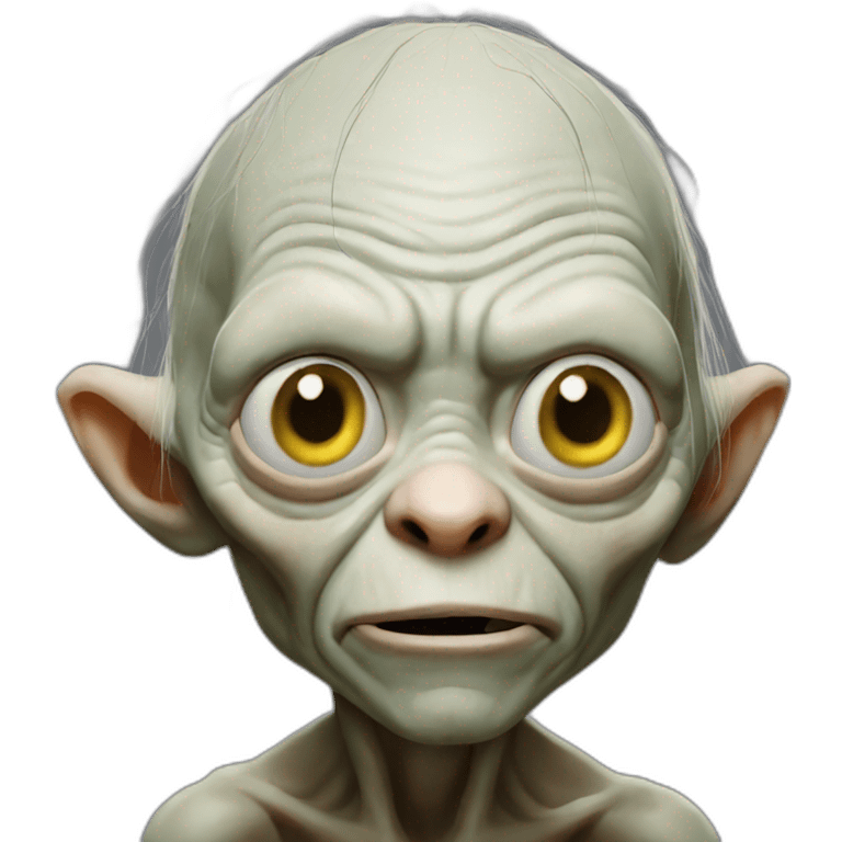 Gollum emoji