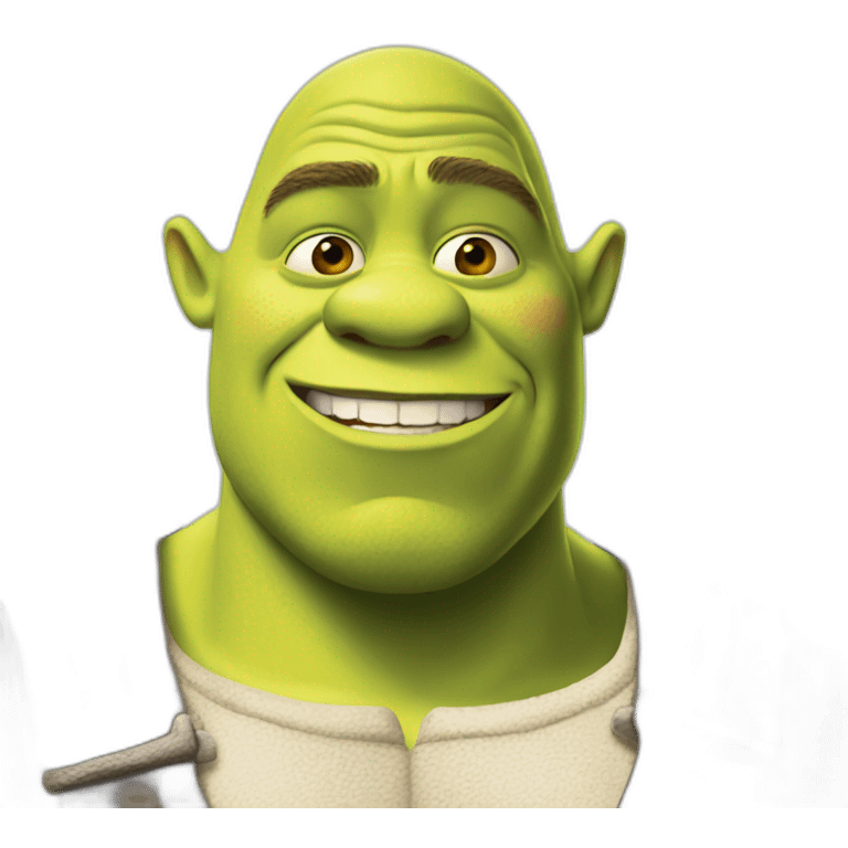 white-shrek emoji