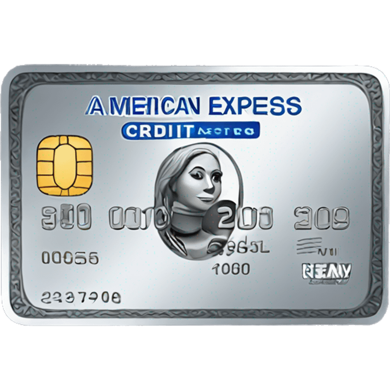 American express credit card emoji