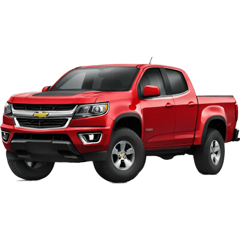 Red Chevy Colorado emoji