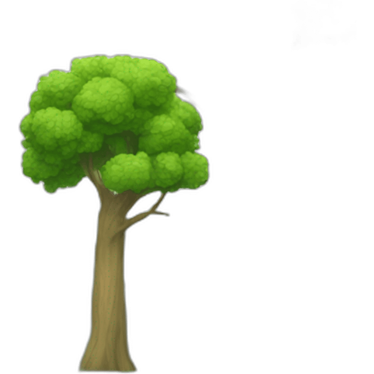 Two trees emoji