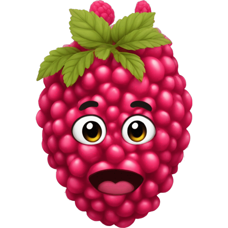 Rasberry emoji