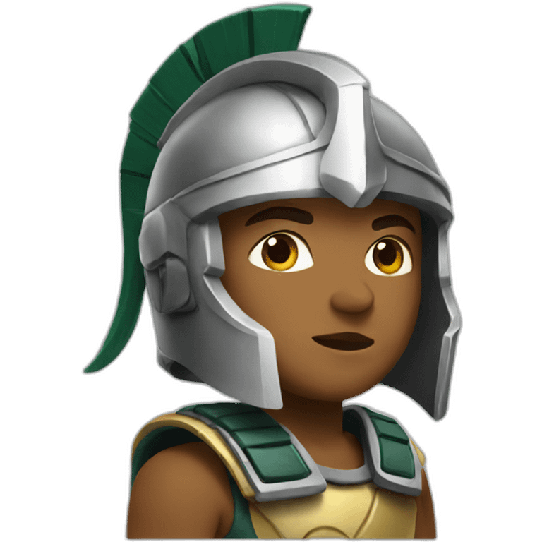 Spartan kid emoji