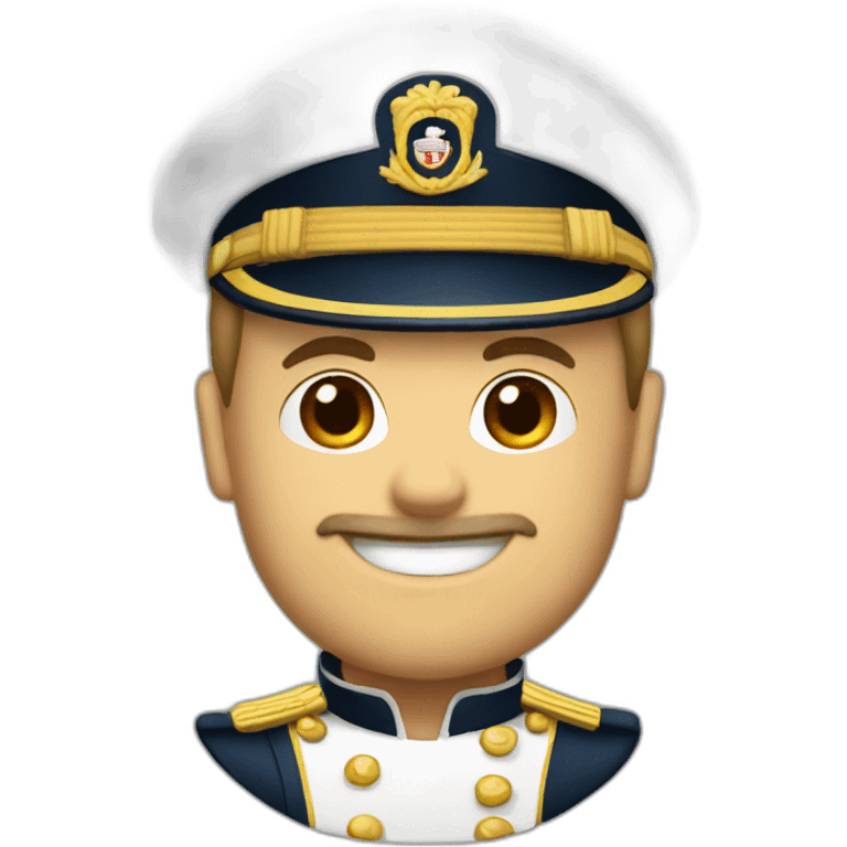 Admiral uniform emoji