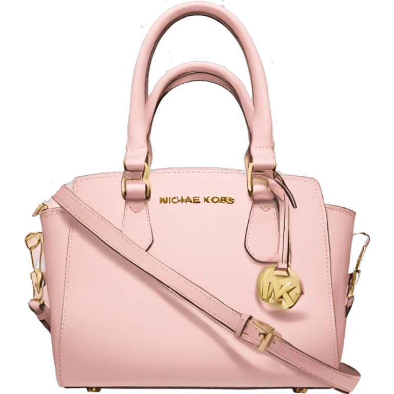 Light Pink Michael Kors purse emoji