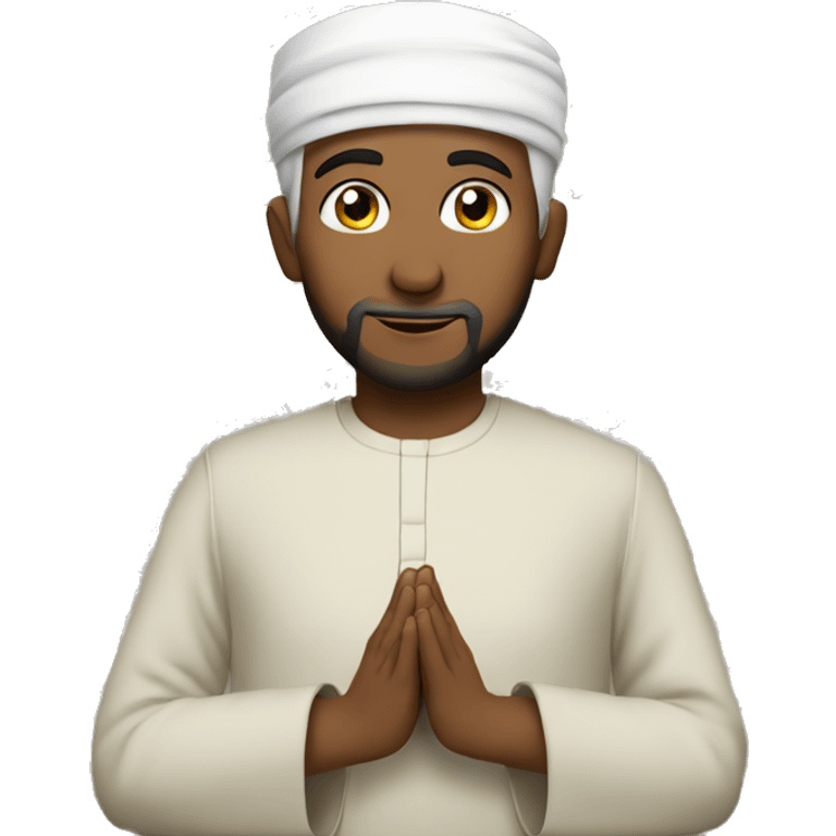 Muslim call to prayer emoji