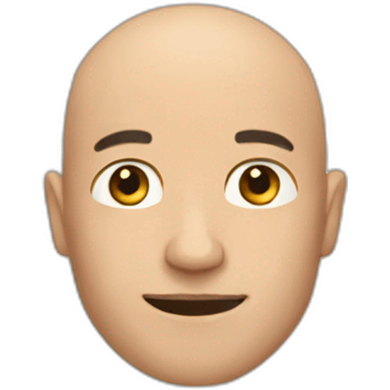 Bald guy emoji