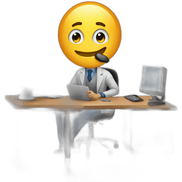 Formateur professionnel devant ses apprenants emoji