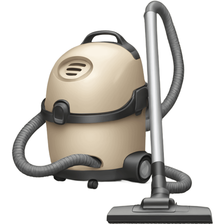 Beige vacuum cleaner  emoji