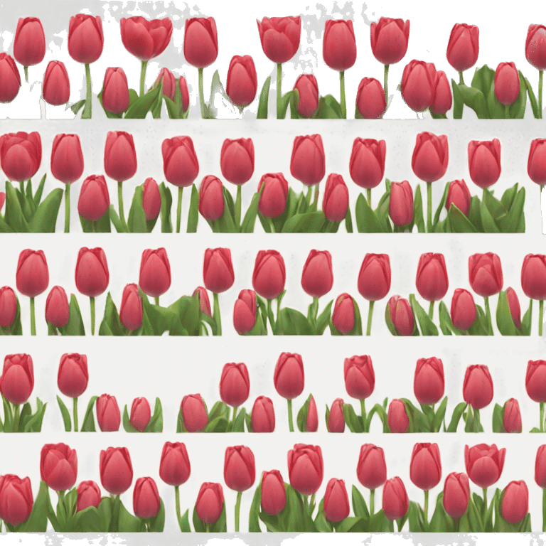 Tulips  emoji