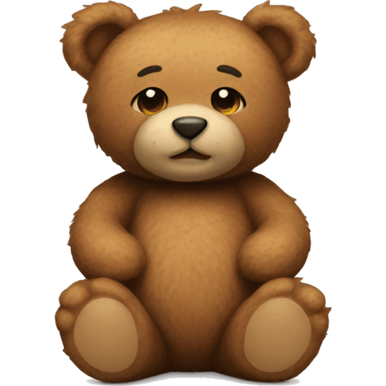 Teddy bear emoji