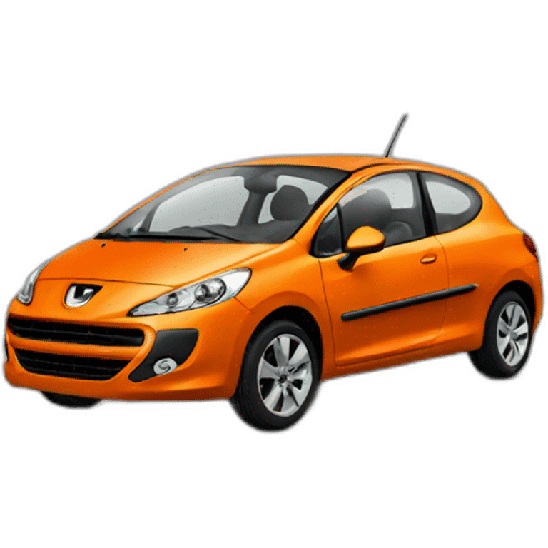 Orange Peugeot emoji