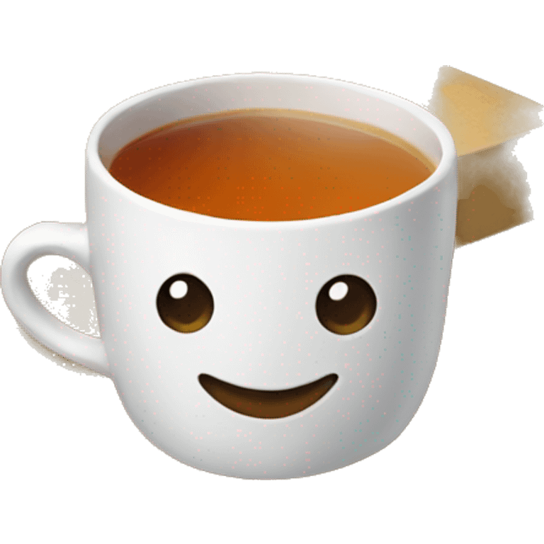 Tea in gift box emoji