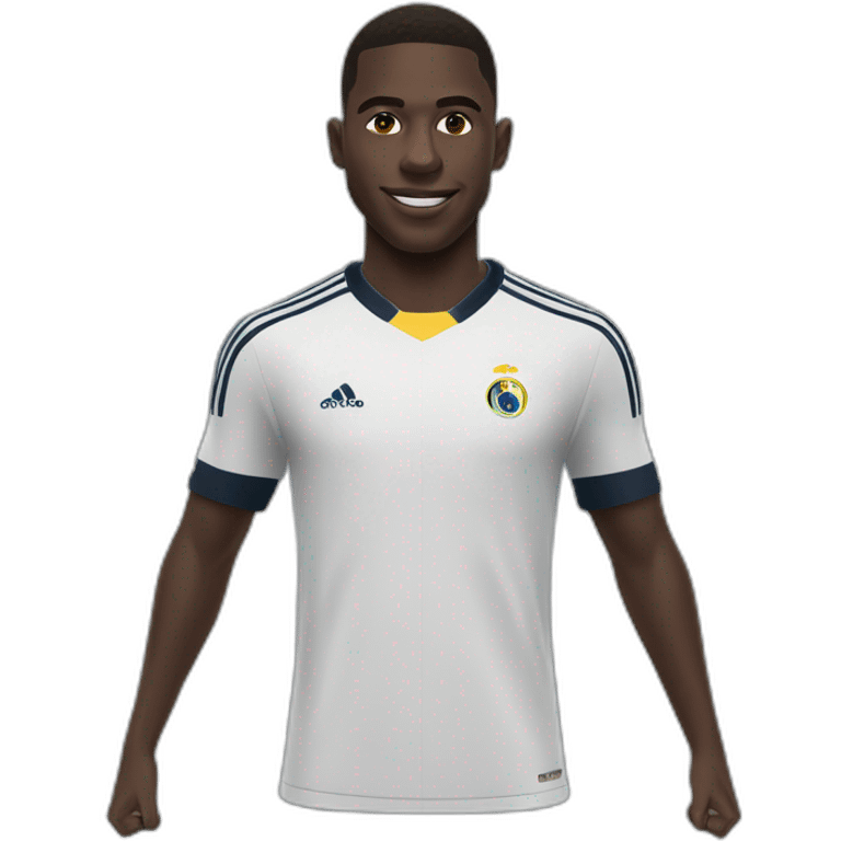 Vinicius portrait realistic football player emoji