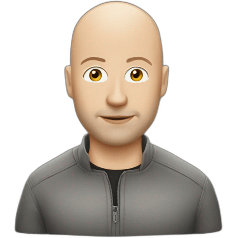 bald guy with a bugatti emoji