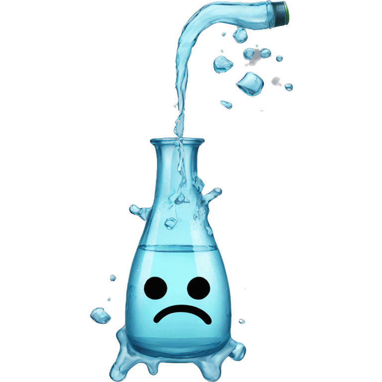 bong water spilling all over  emoji