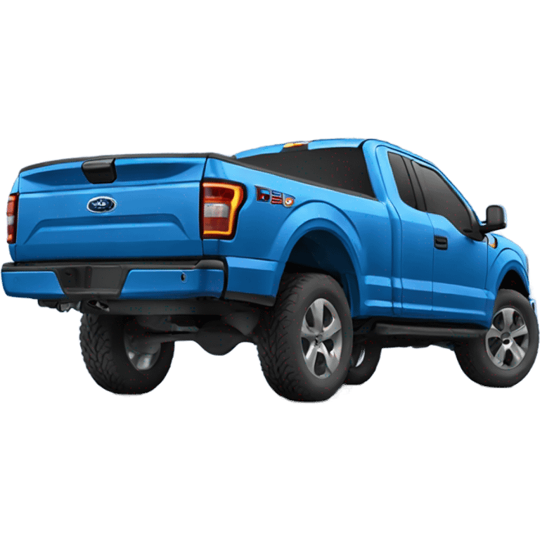 Blue 2021 f150 emoji