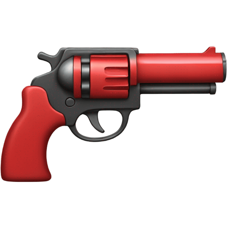 Red Money gun emoji