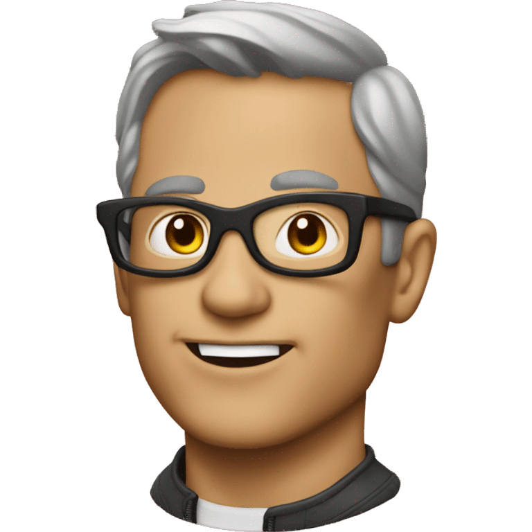 Scott Simons as a super hero emoji