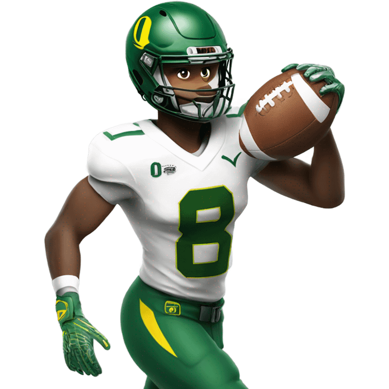 Oregon duck football player emoji