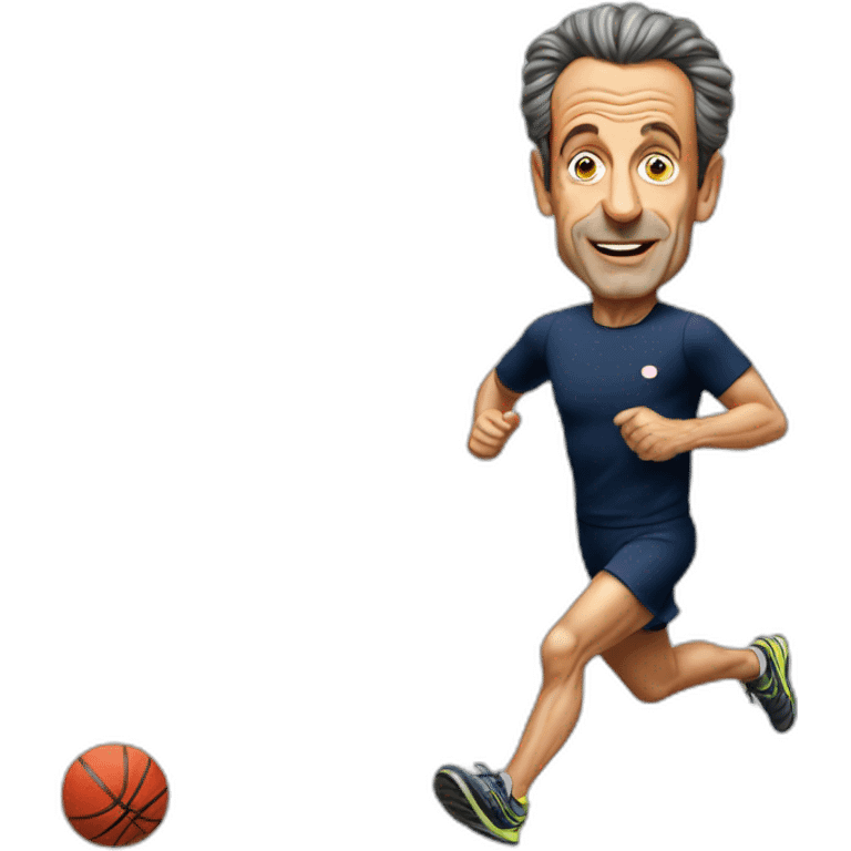 Jogging de nicolas sarkozy emoji