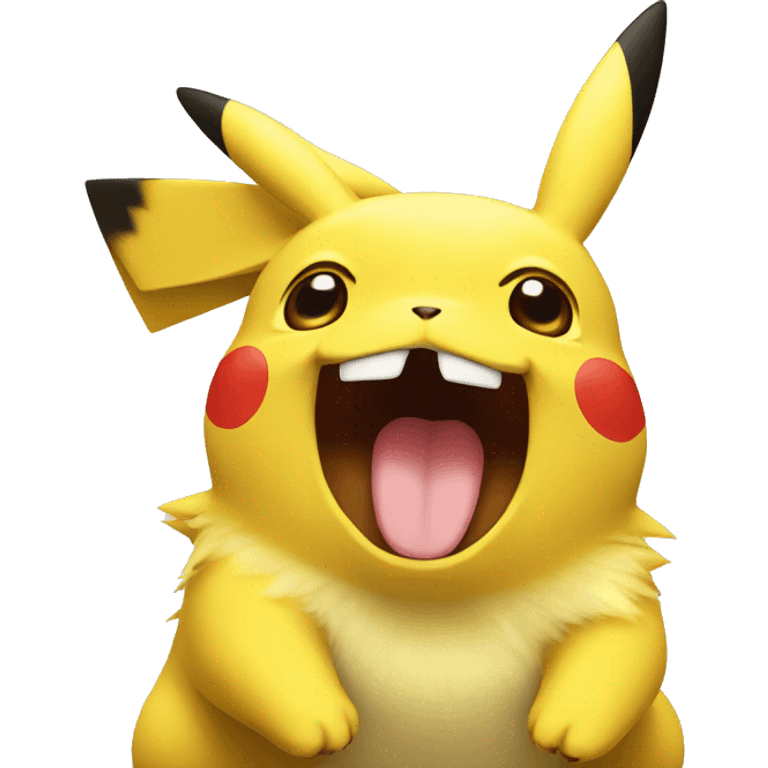 PIKACHU WITH MOUTH CLOSED emoji