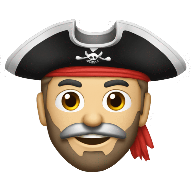 Bandera de pirata emoji