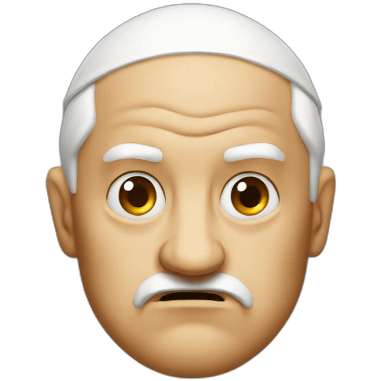 angry pope emoji