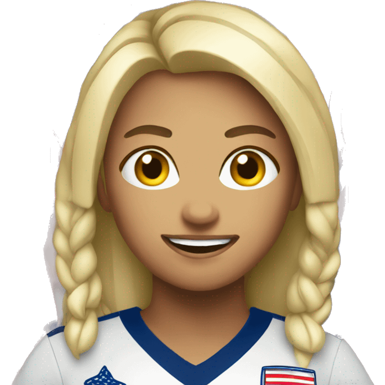 USA woman soccer emoji