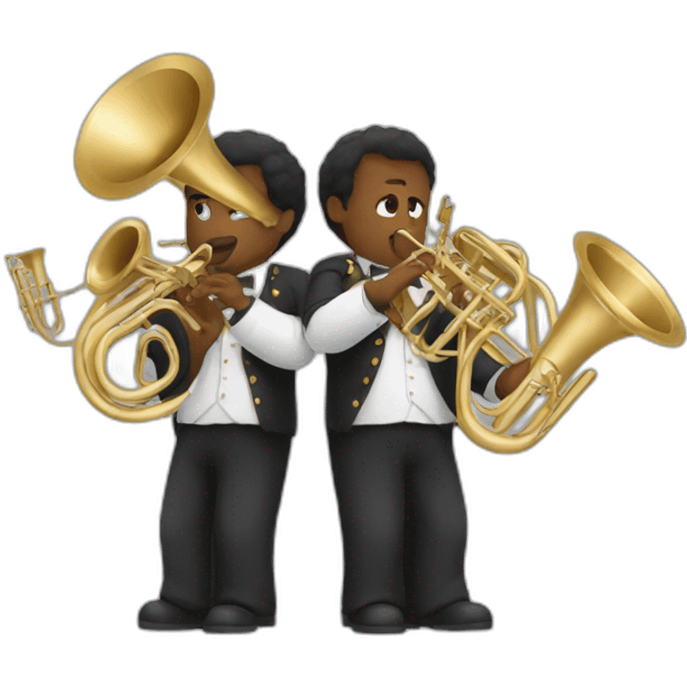 Brass band emoji