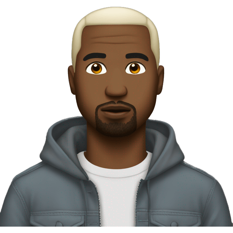 Create an emoji based on Kanye west invuktu emoji