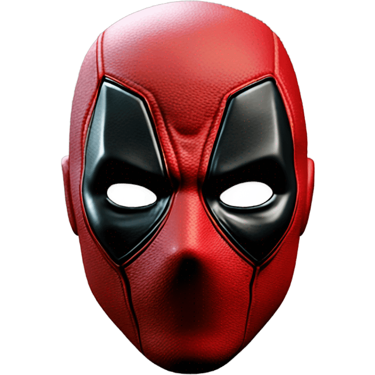 3D deadpool head emoji