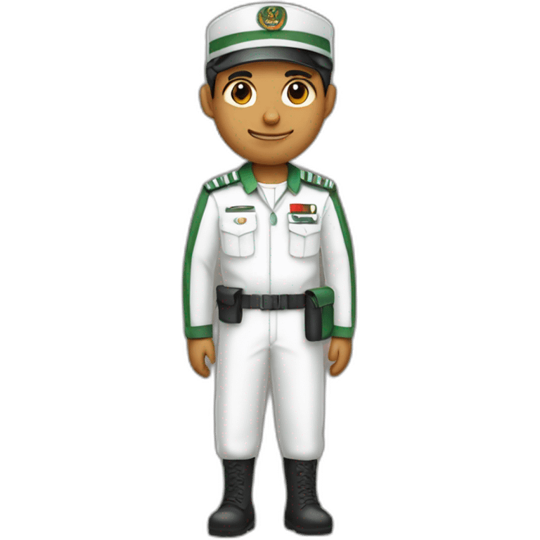 muislum man in Palestineuniform emoji