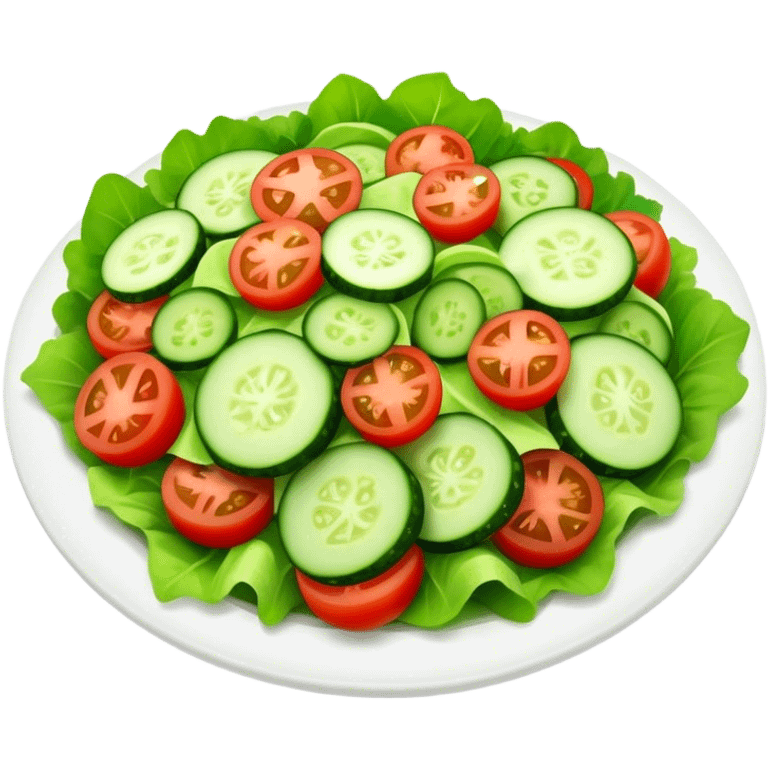 Healthy salad emoji