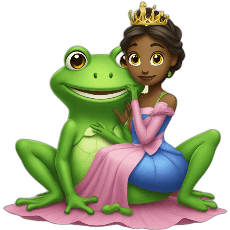 La princesse et la grenouille emoji