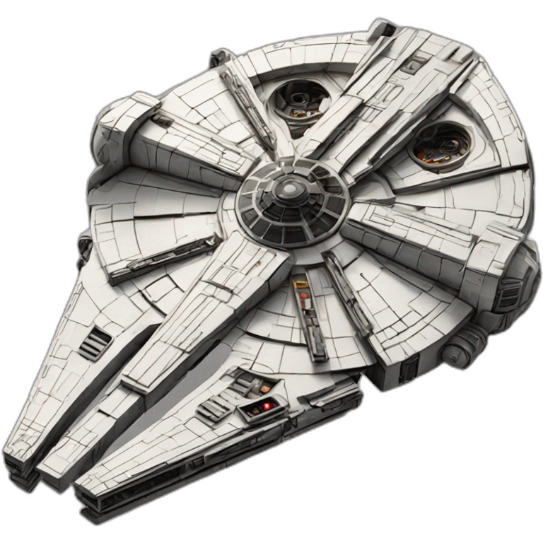 star wars Millennium Falcon emoji