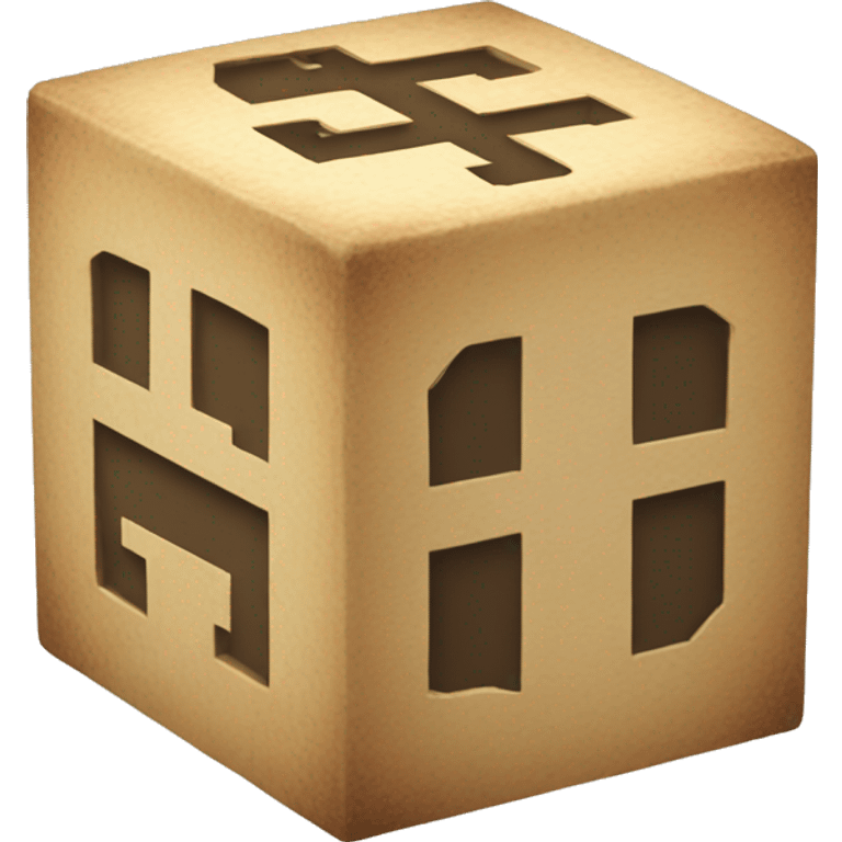 A lucky block emoji