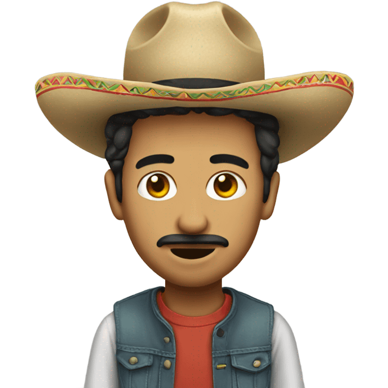 Short Mexican with a doobie emoji