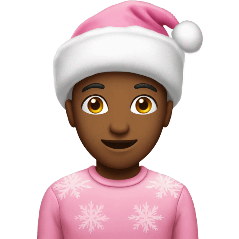 Pink Christmas  emoji