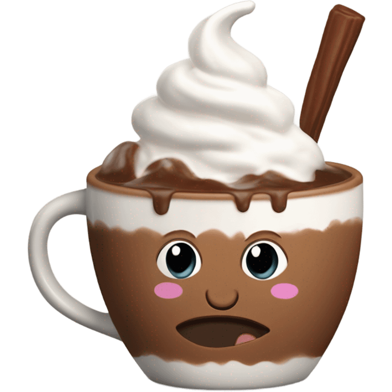 mug of hot chocolate emoji