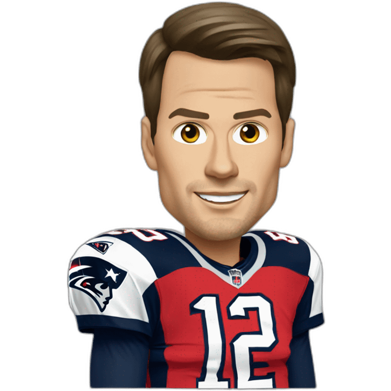 Tom brady 12 emoji