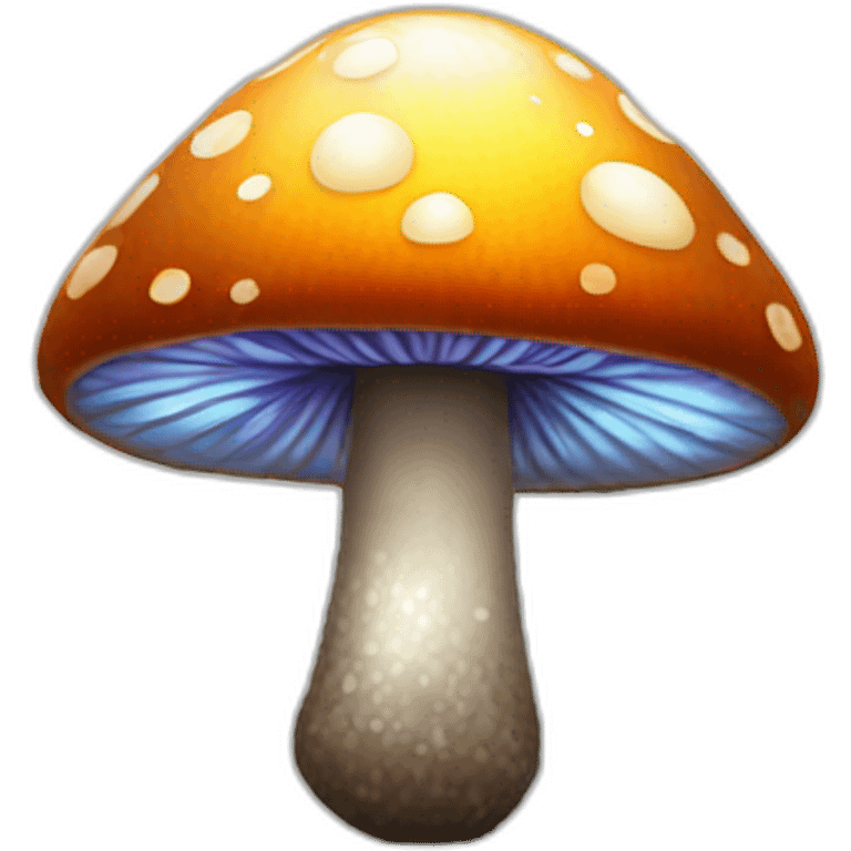 disco ball mushroom emoji