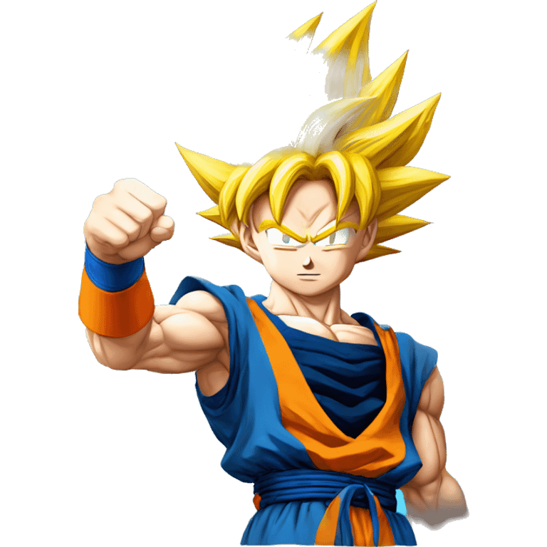 goku en super sayayin emoji