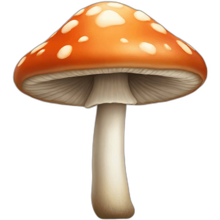 an emoji of a long skinny mushroom emoji