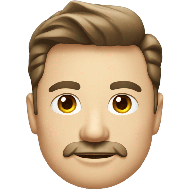 Elon musk with a tiny mustache  emoji