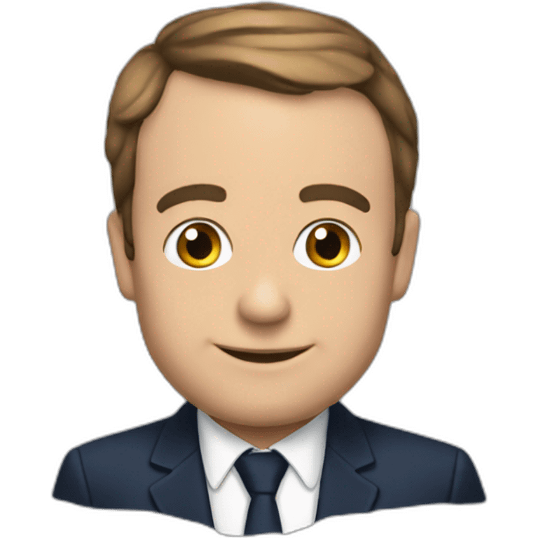 Macron sur tortu emoji