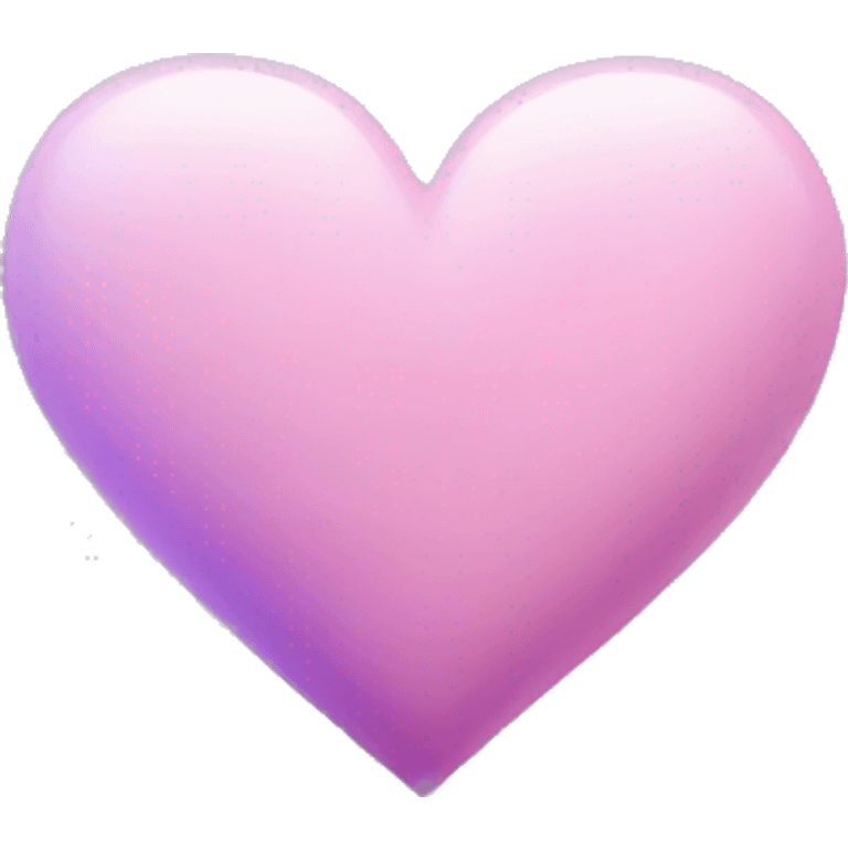 pastel pink and purple heart emoji