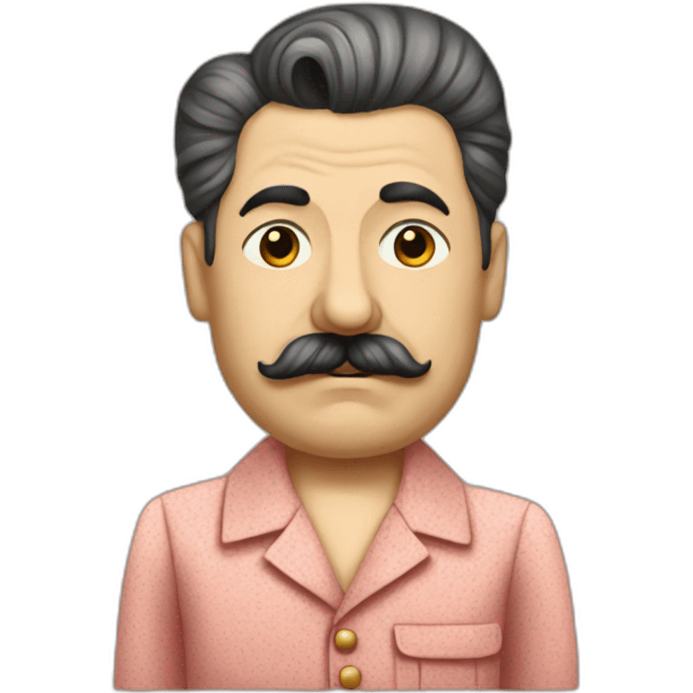 Joseph Stalin in pajamas emoji